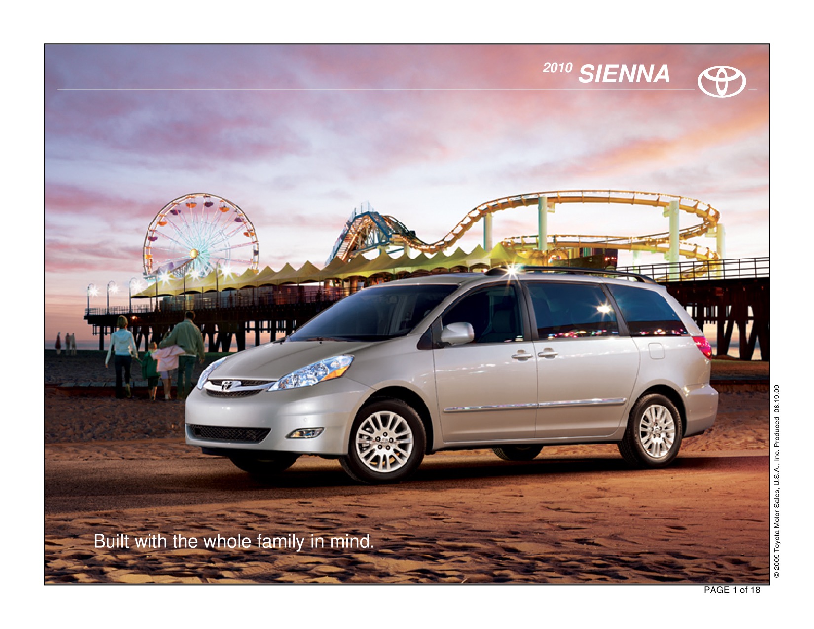 2010 Toyota Sienna Brochure